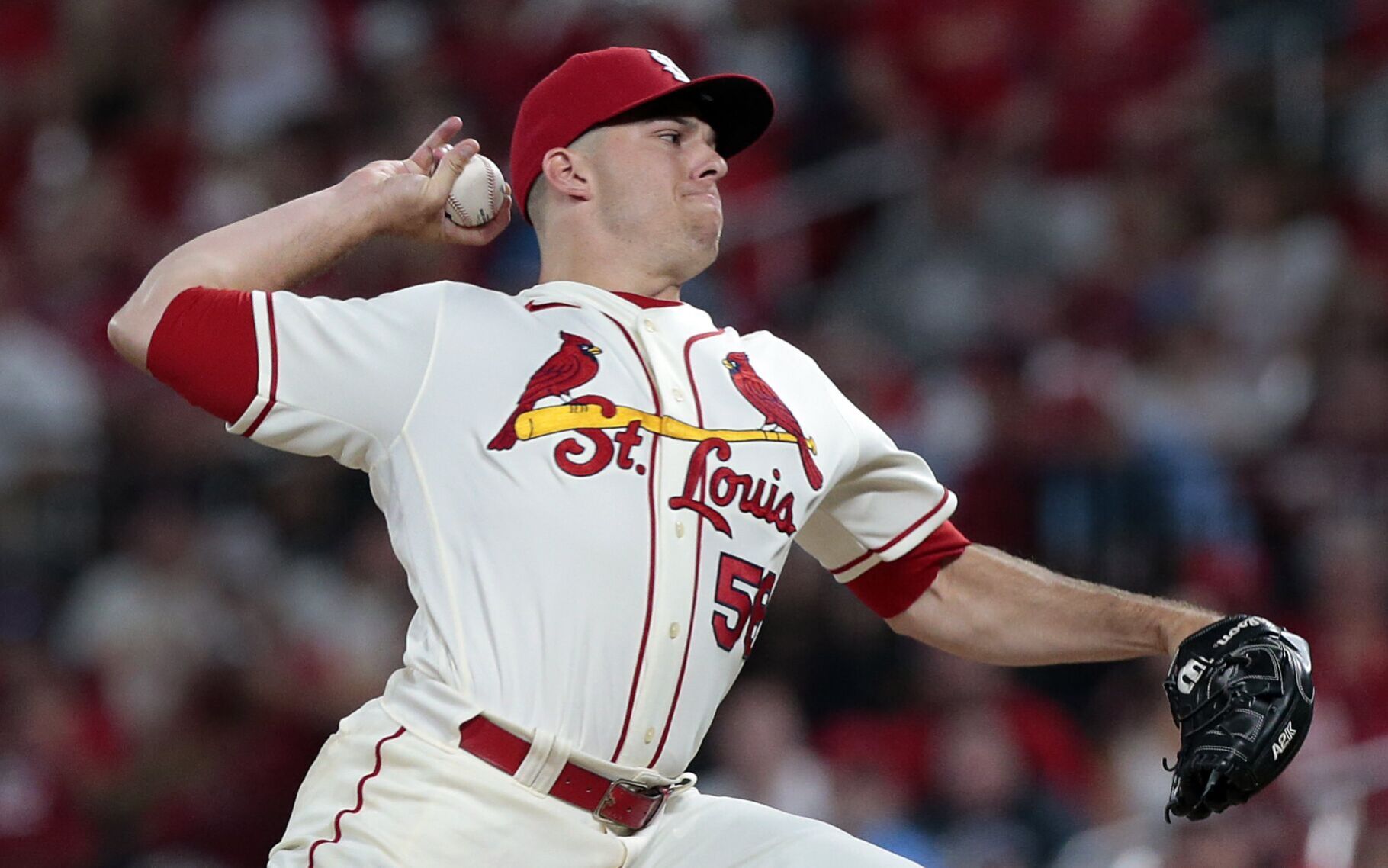 Cardinals, Reds at Busch